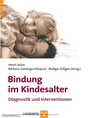 cover image of Bindung im Kindesalter